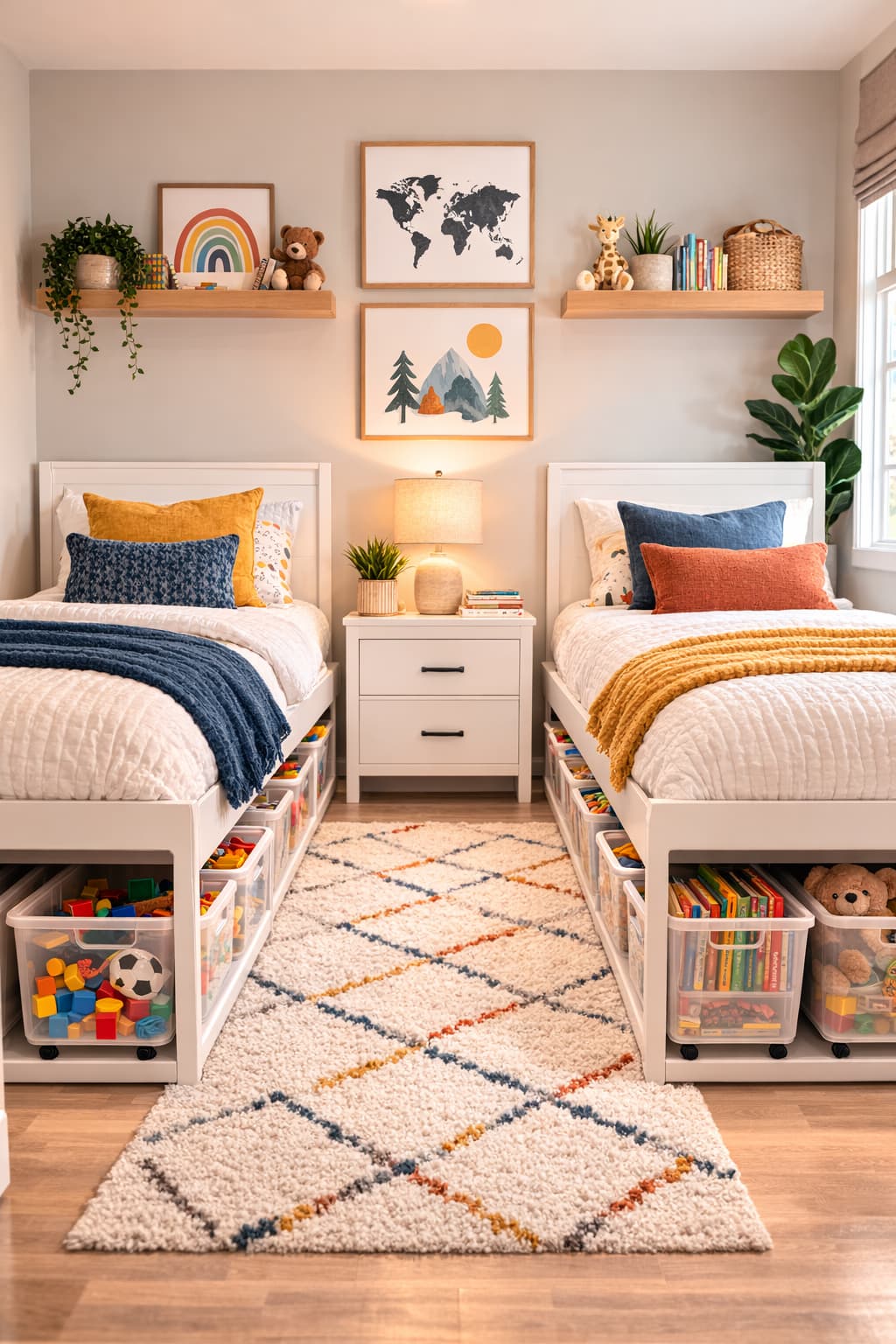 Under-Bed Rollout Storage
