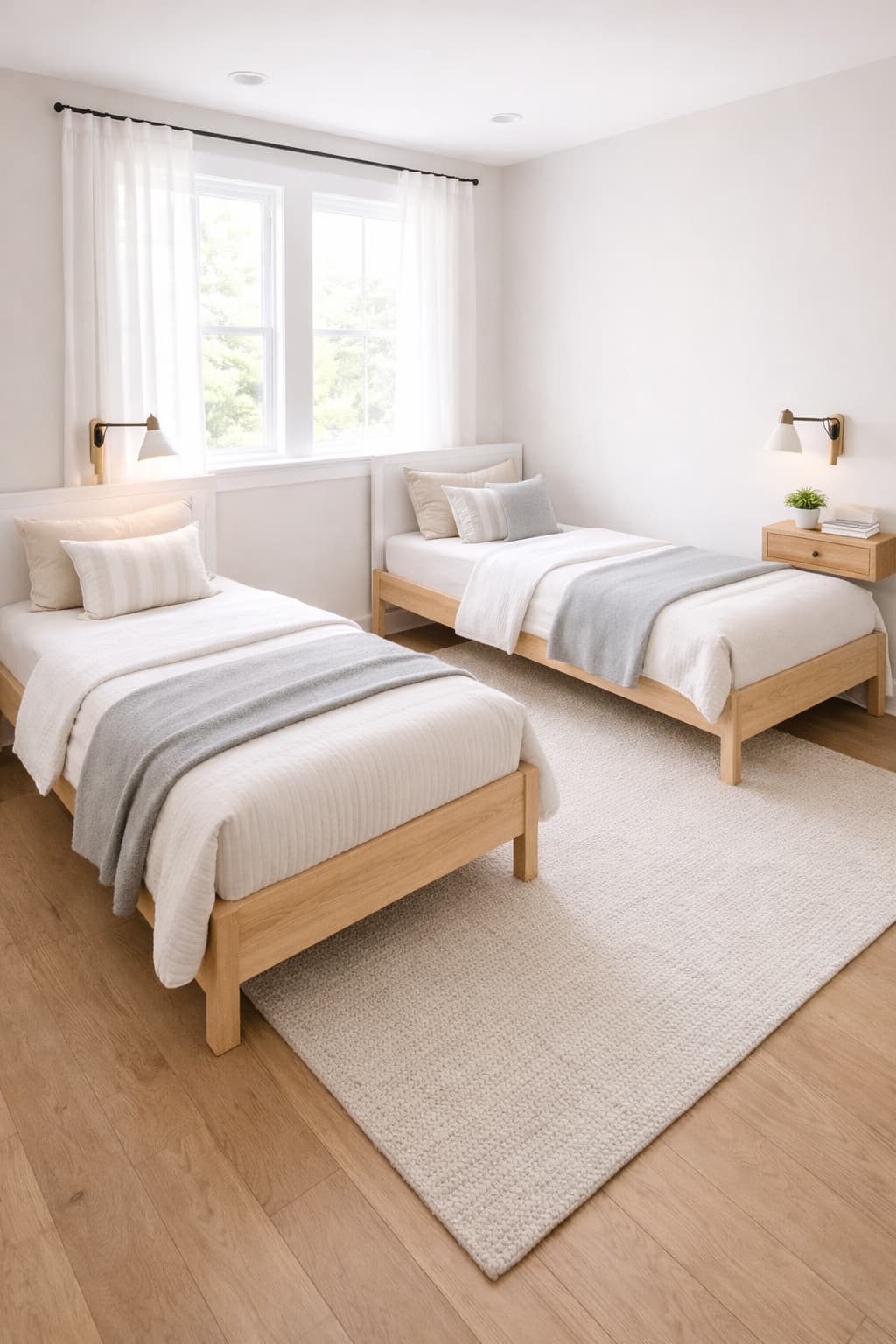 L-Shaped Corner Layout