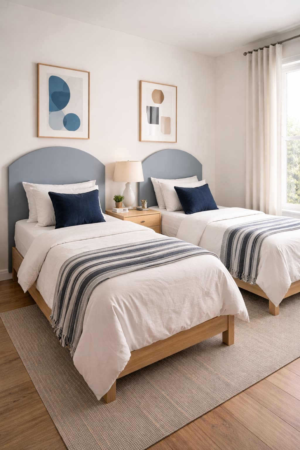 Matching Painted Headboards