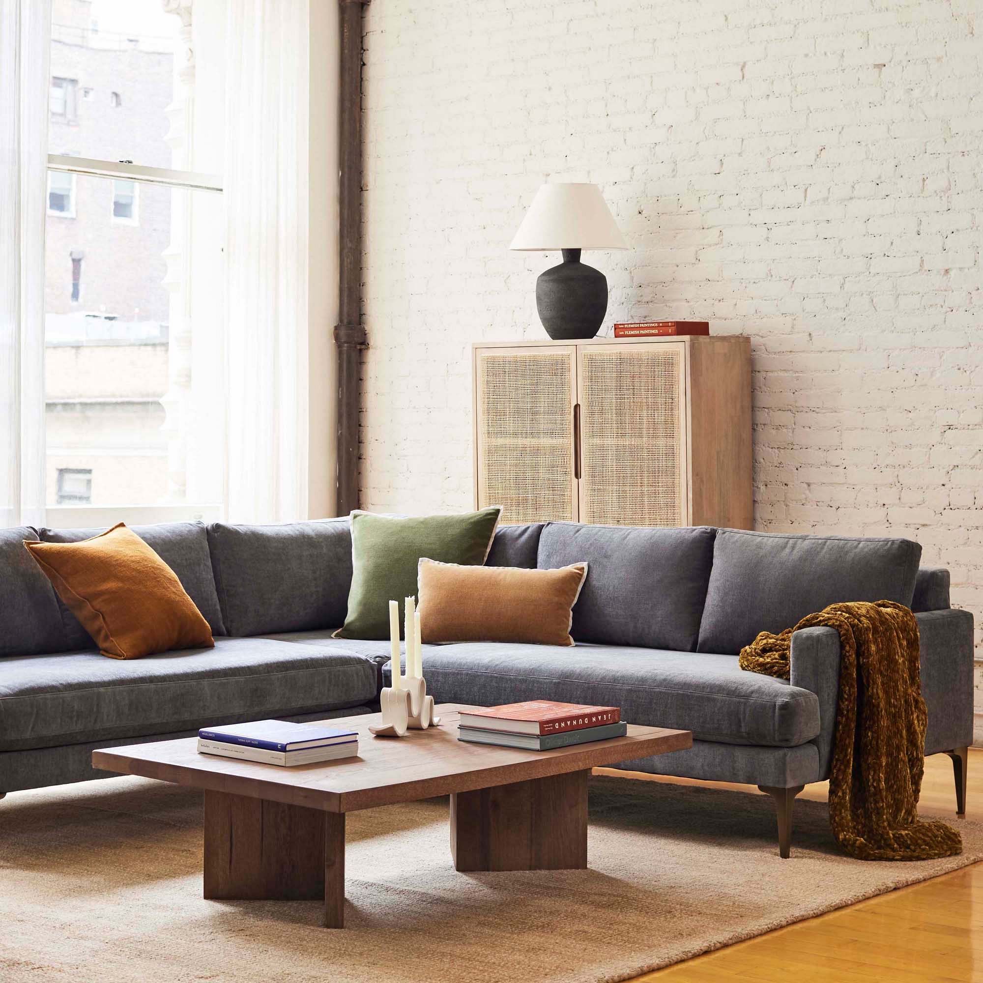 Fabric, leather, and color choices