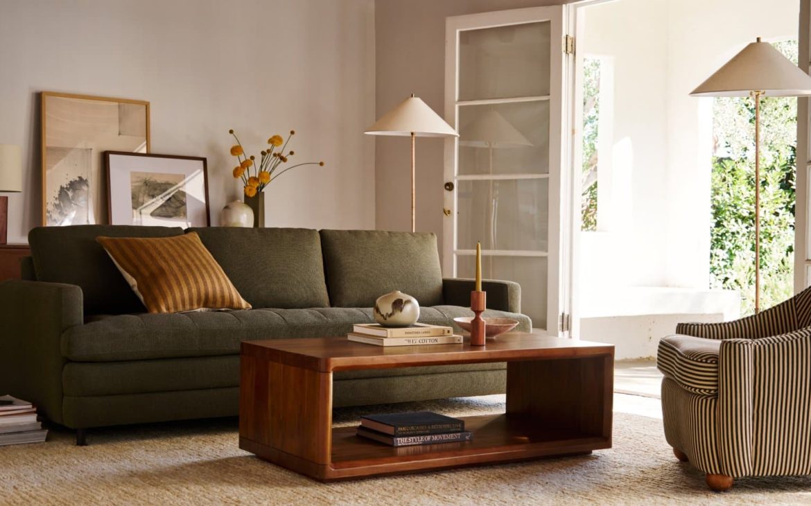 west elm sofa