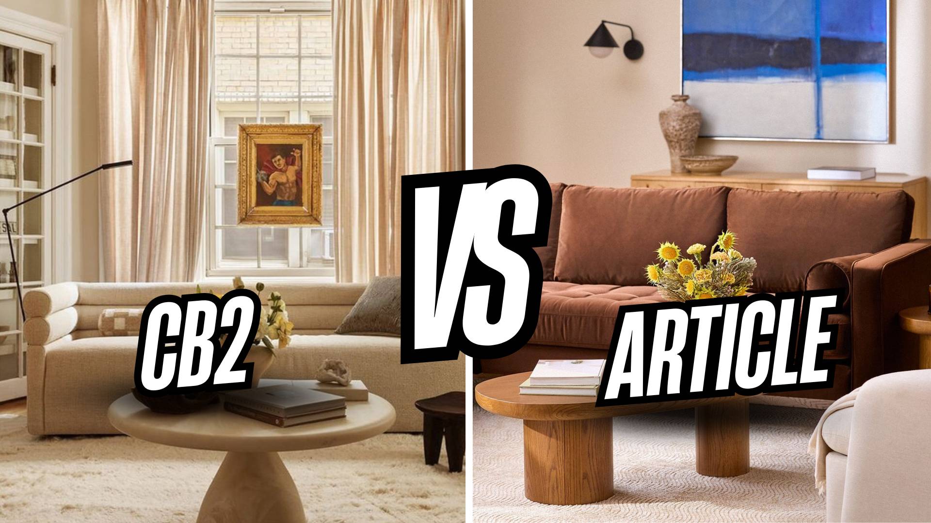 CB2 vs Article Which Furniture brand