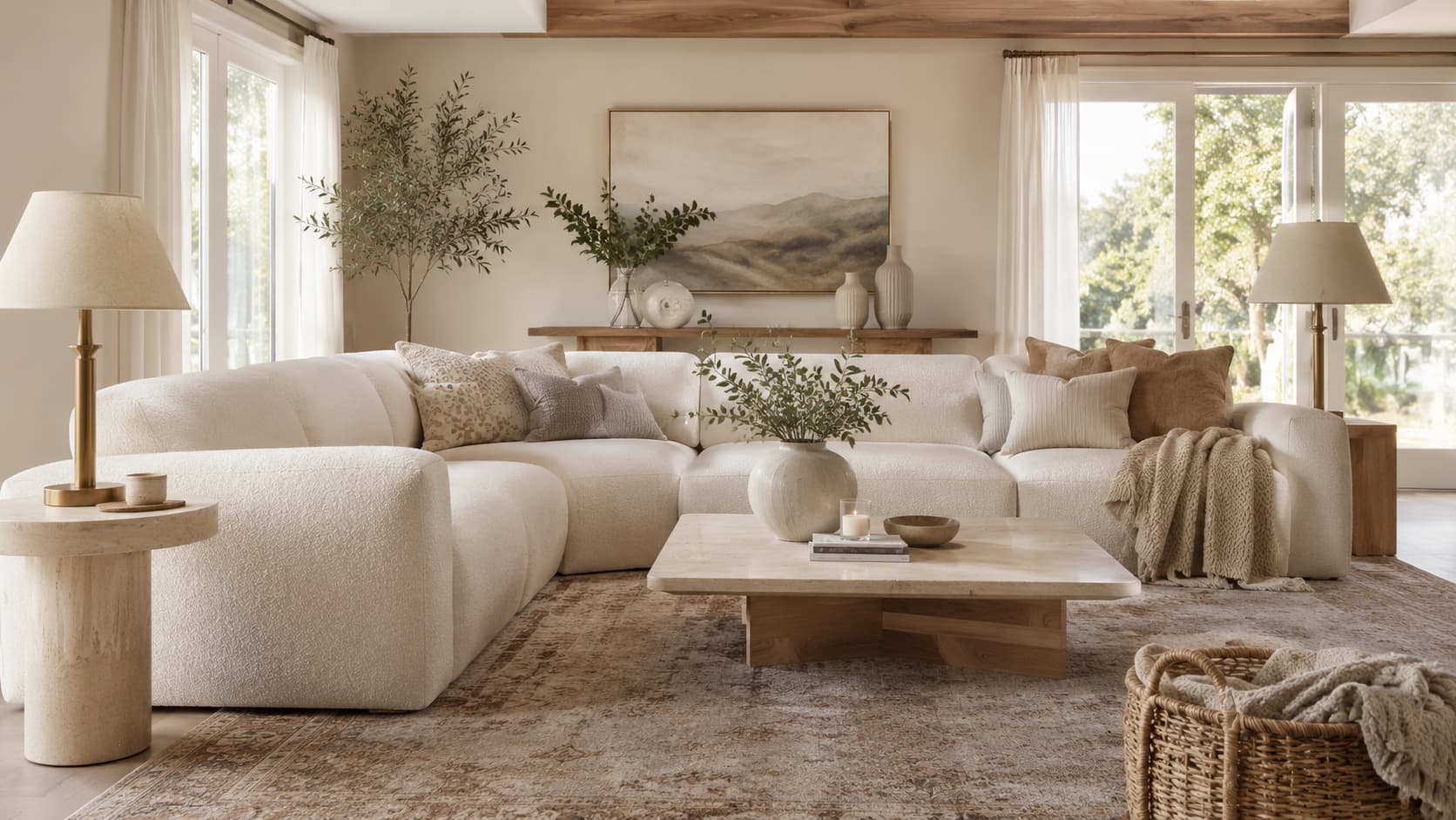 styling Amazon designer dupes home decor in a real living room