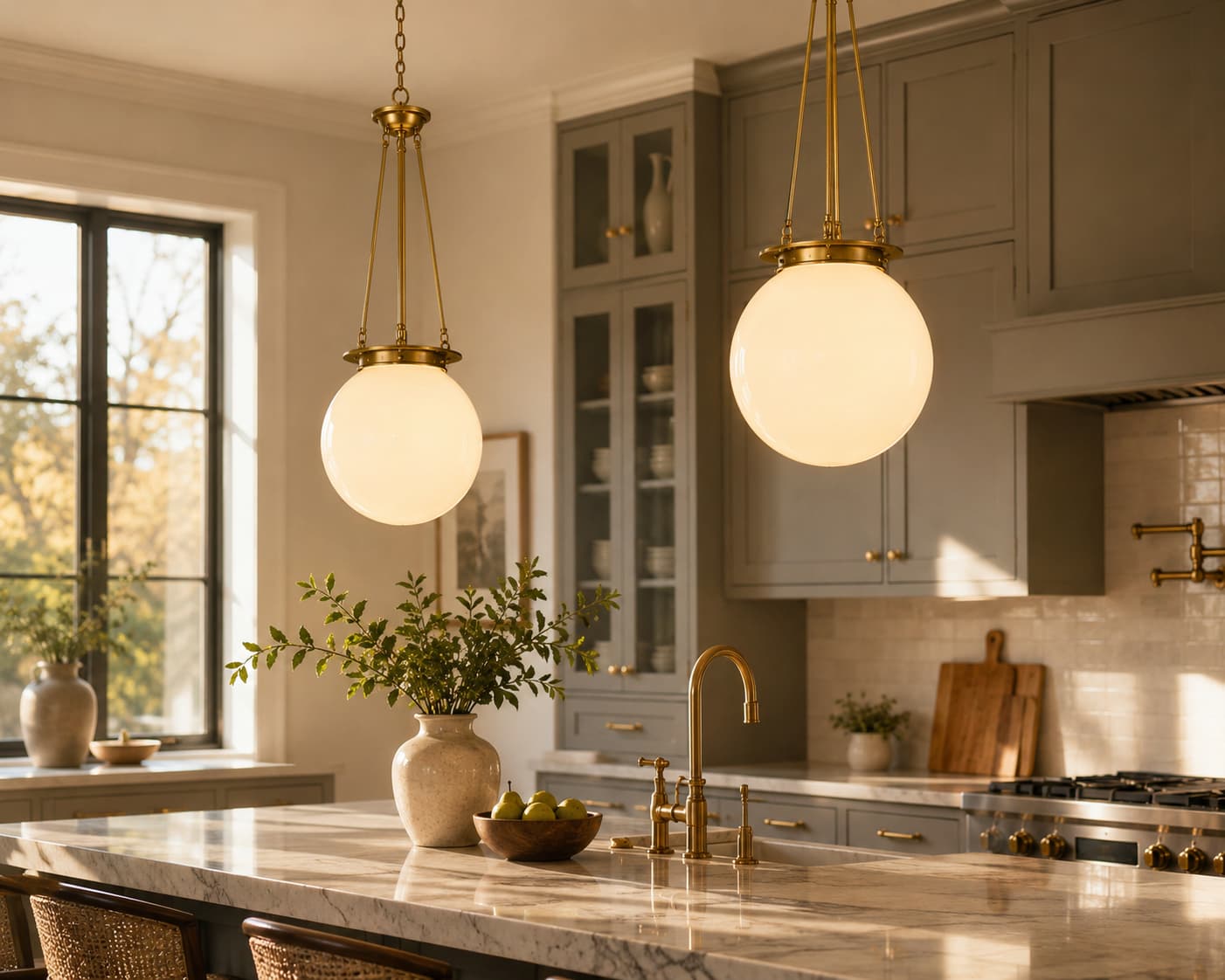 Beacon - 1 Light Pendant Gold Amazon dupe for Rejuvenation pendant lighting