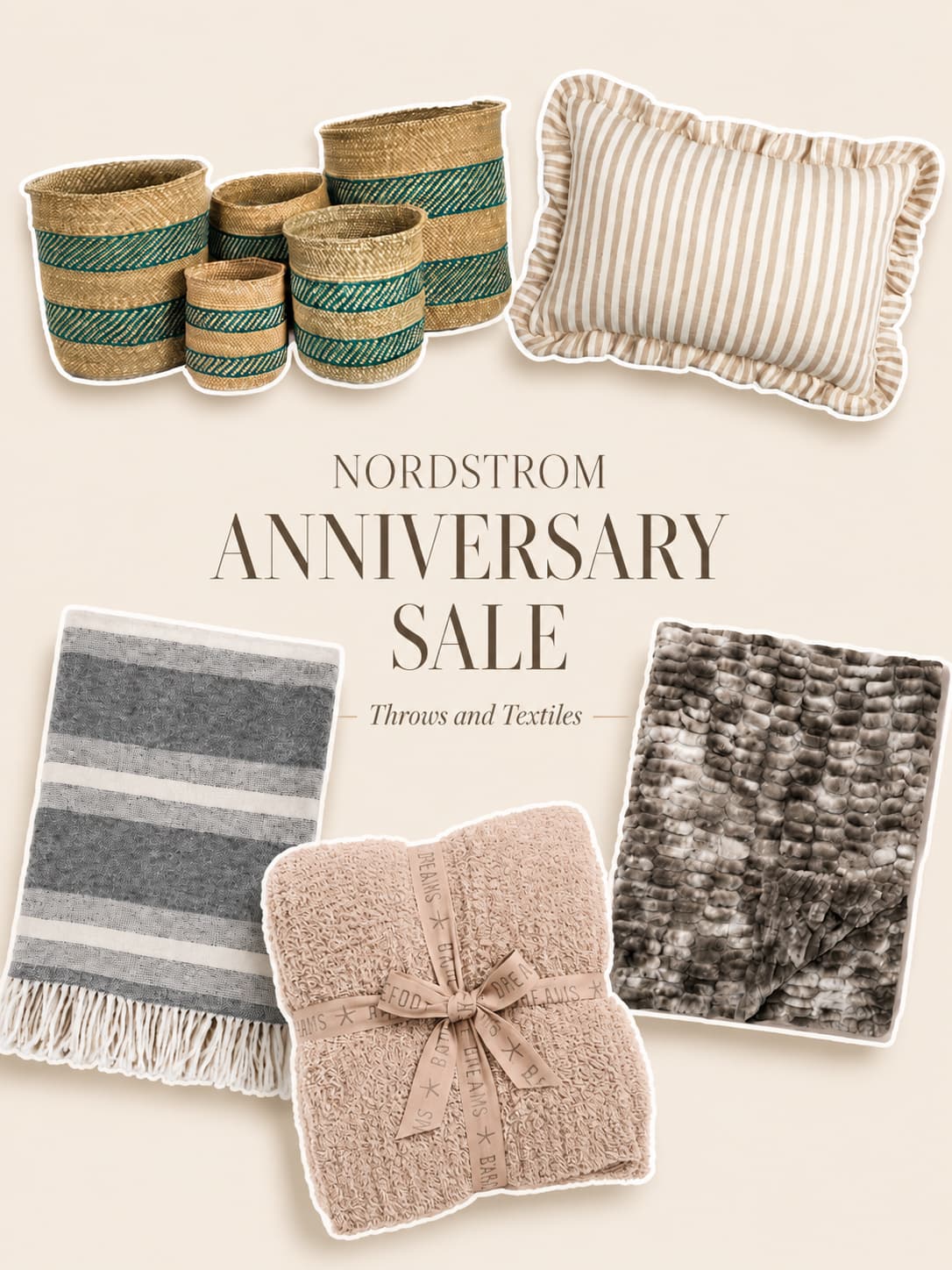 nordstrom anniversary sale throw blankets 2026 barefoot dreams lola