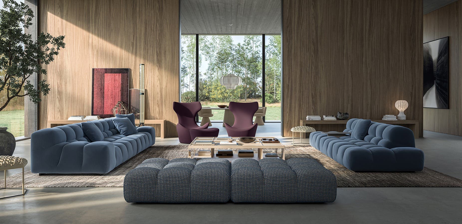 B&B Italia sofa designed by Antonio Citterio