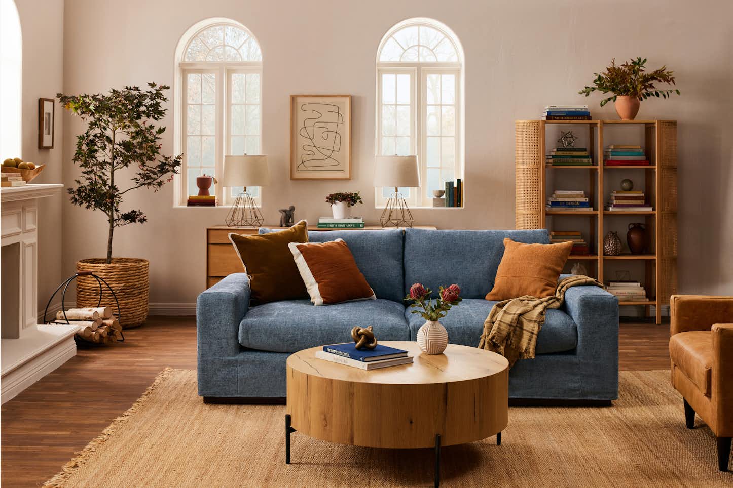 Joybird Chelsea Sofa in mid-century modern style