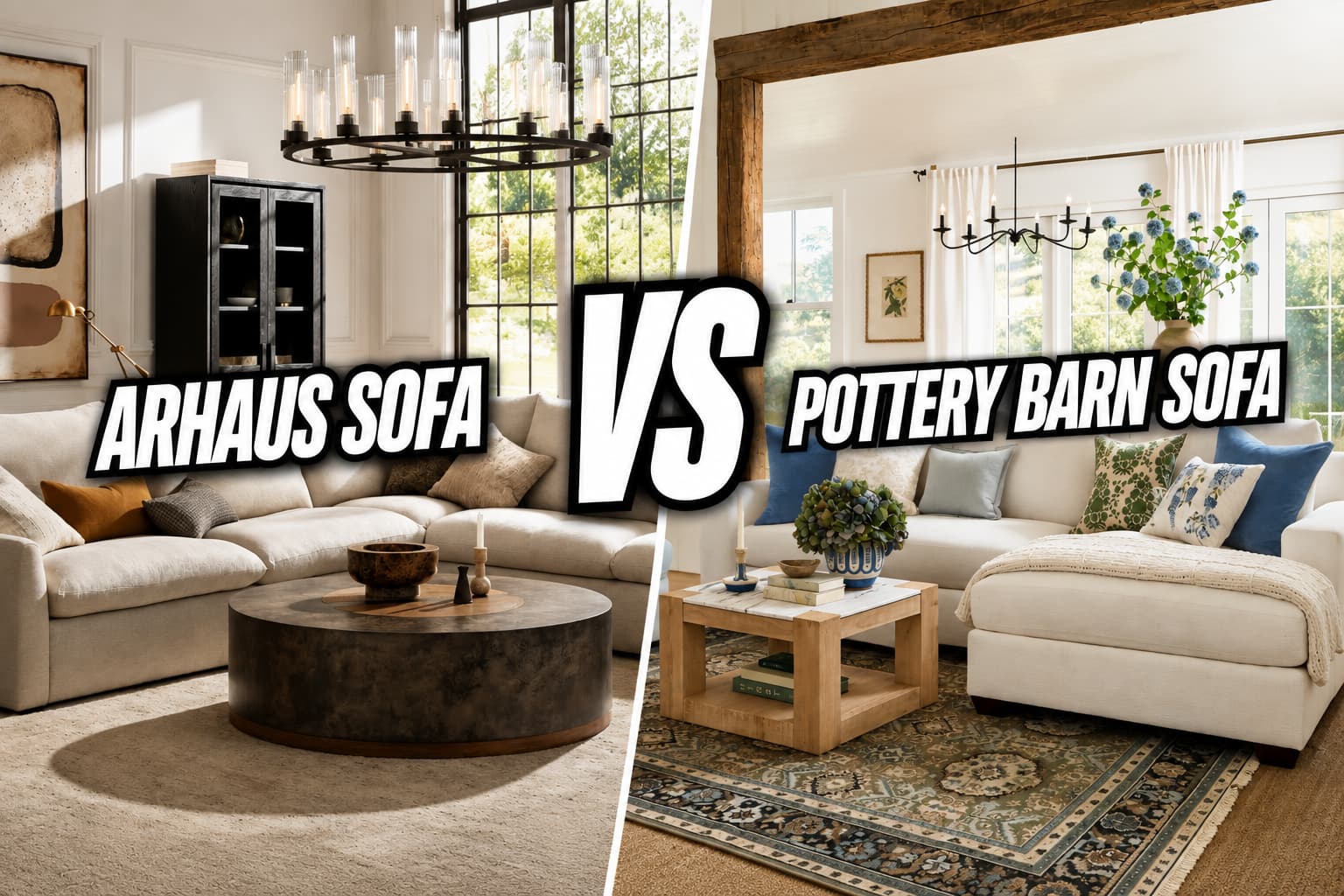 Arhaus vs Pottery Barn Sofas Which Is Better for Your Home