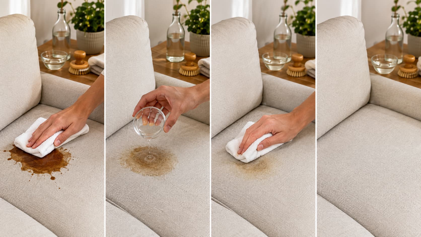 How to remove stains from couch step by step