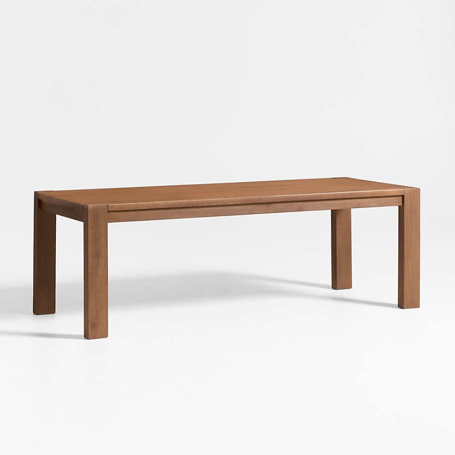 Crate & Barrel Terra Oak Solid Wood Dining room